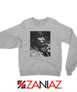 Tupac Shakur Smoke Best Sport Grey Sweatshirt