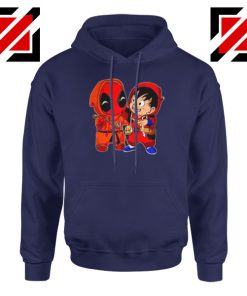 Baby Deadpool Son Goku Best Navy Blue Hoodie