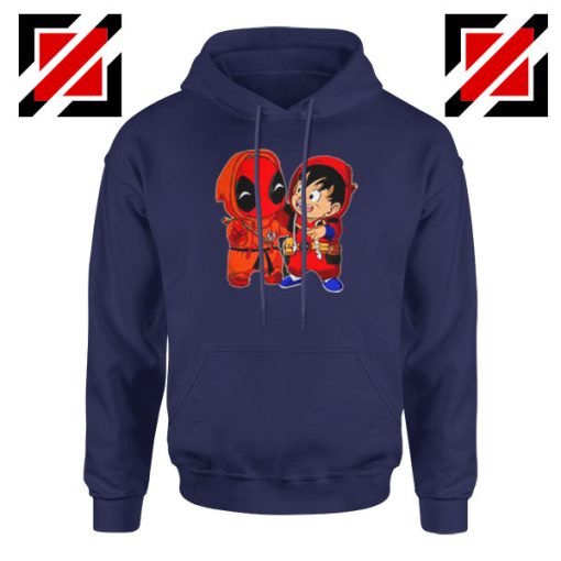 Baby Deadpool Son Goku Best Navy Blue Hoodie