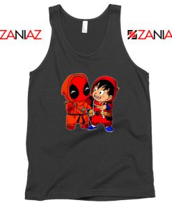 Baby Deadpool Son Goku New Black Tank Top