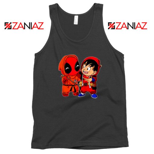 Baby Deadpool Son Goku New Black Tank Top