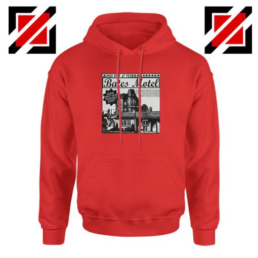 Bates Motel Black Cheap Red Hoodie