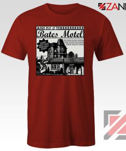 Bates Motel Black Cheap Red Tshirt