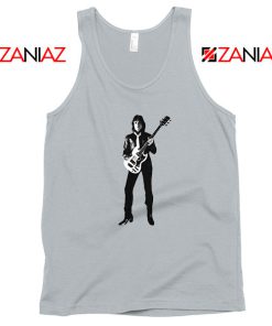 Ben Orr Guitar Rock Band Best Sport Grey Tank Top