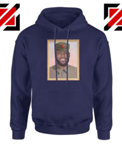 China King Lebron James Best Navy Blue Hoodie