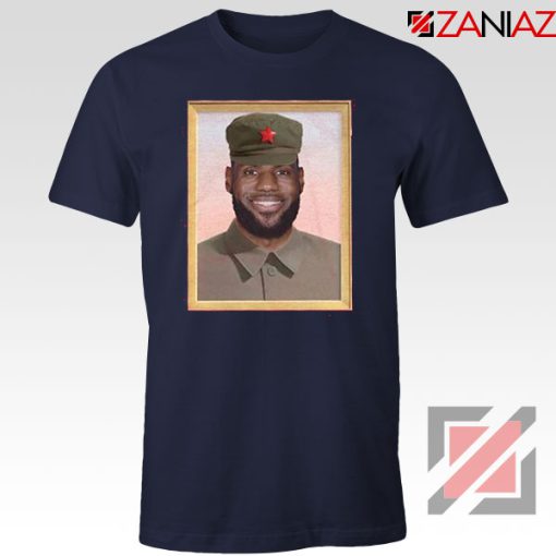 China King Lebron James Best Navy Blue Tshirt