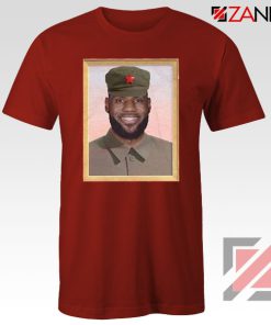 China King Lebron James Best Red Tshirt