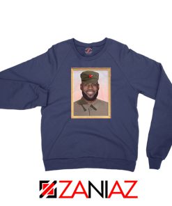 China King Lebron James New Navy Blue Sweatshirt