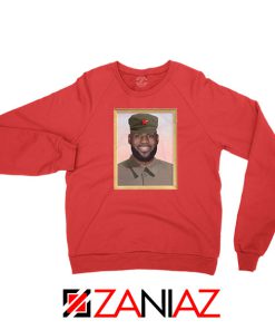 China King Lebron James New Red Sweatshirt