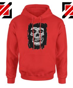 Die Die My Darling Song Cheap Red Hoodie