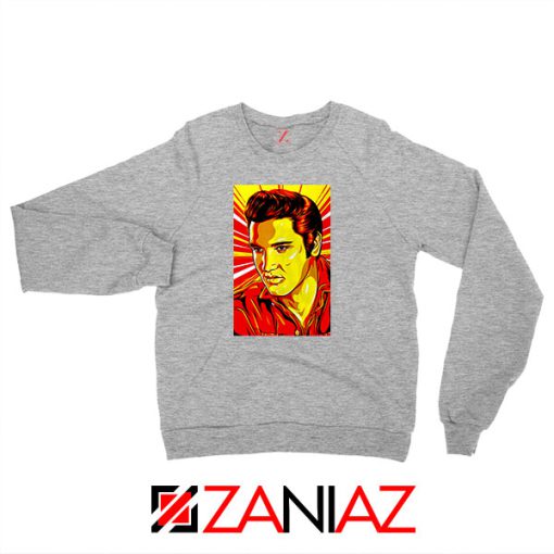 Elvis Presley Best Rock n Roll Grey Sweatshirt