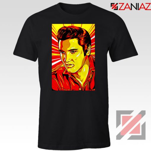 Elvis Presley Nice Rock n Roll Black Tshirt