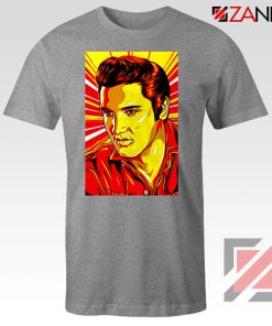 Elvis Presley Nice Rock n Roll Grey Tshirt