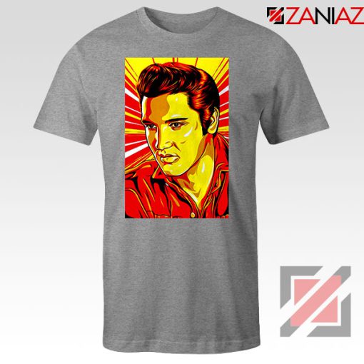 Elvis Presley Nice Rock n Roll Grey Tshirt