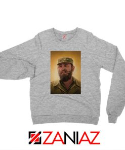 Fidel Castro Politician Best Grey Sweatshirt