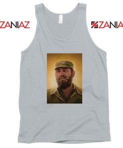 Fidel Castro Politician Best Grey Tank Tops