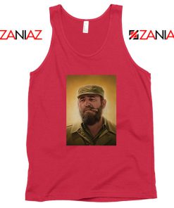 Fidel Castro Politician Best Red Tank Tops