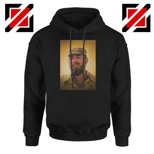 Fidel Castro Politician Nice Black Hoodie