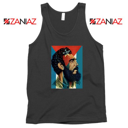 Fidel Castro Revolutionalist Black Tank Top