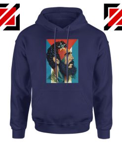 Fidel Castro Revolutionalist Navy Blue Hoodie