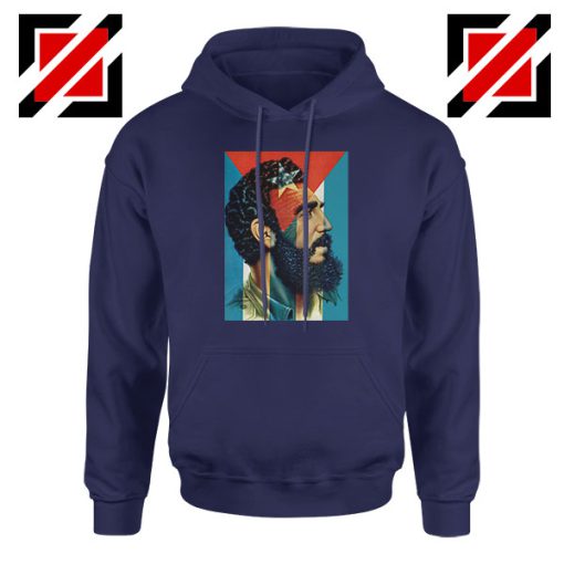 Fidel Castro Revolutionalist Navy Blue Hoodie