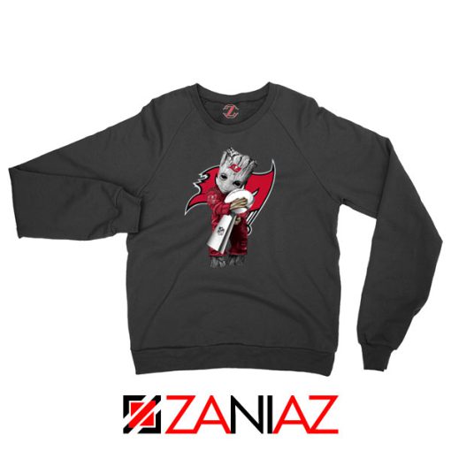 Groot Tampa Bay Buccaneers Black Sweatshirt