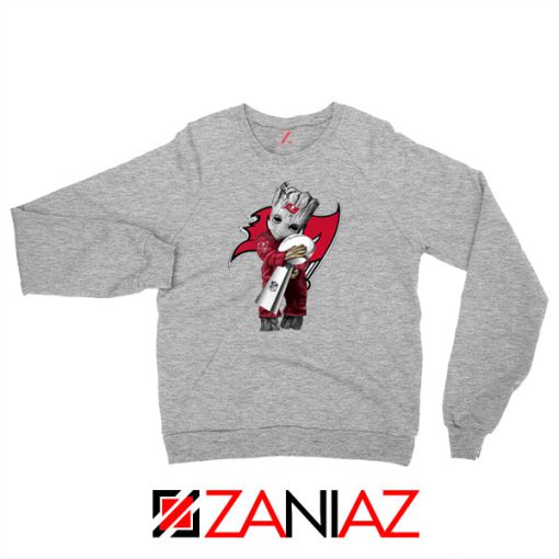 Groot Tampa Bay Buccaneers Sport Grey Sweatshirt