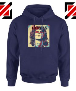 Jim Morrison American Poet New Navy Blue Hoodie