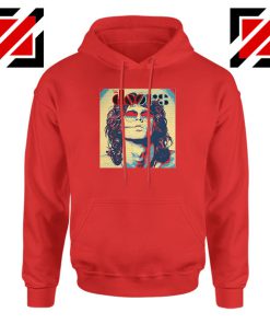 Jim Morrison American Poet New Red Hoodie