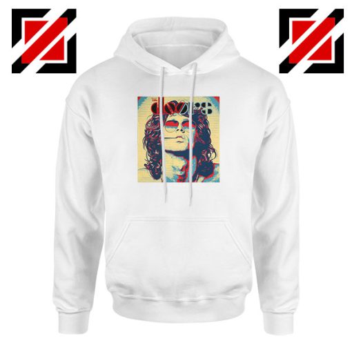 Jim Morrison American Poet New White Hoodie