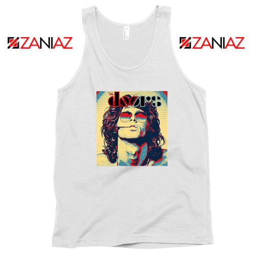 Jim Morrison American Poet White Tank Top