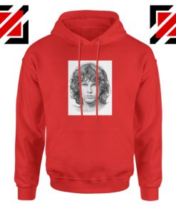 Jim Morrison Band The Doors New Red Hoodie