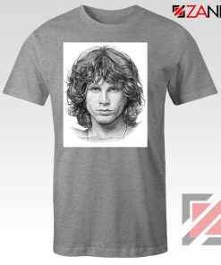 Jim Morrison Band The Doors Nice Grey Tshirt