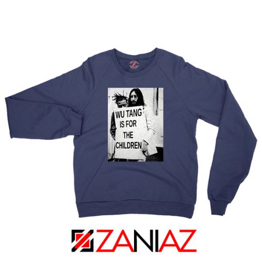 John Lennon For The Children Navy Blue Sweatshirt