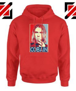 Kurt Cobain Legend Singer New Red Hoodie