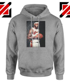 Lebron James Baseball Art Best Sport Grey Hoodie