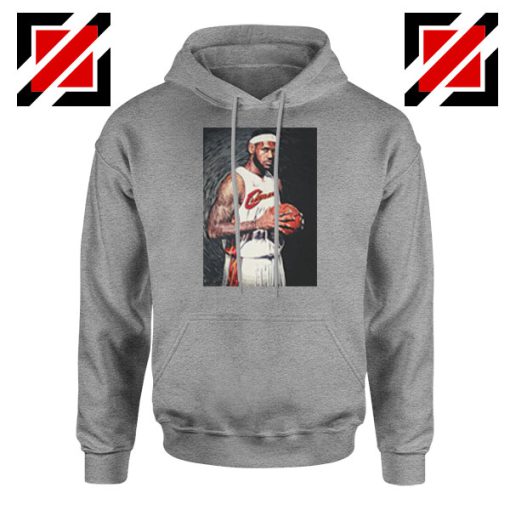 Lebron James Baseball Art Best Sport Grey Hoodie