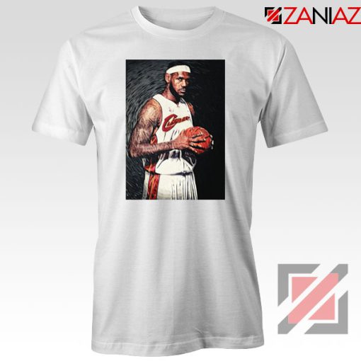 Lebron James Baseball Art Nice Tshirt