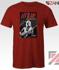 Lets Go Benjamin Orr The Cars Red Tshirt