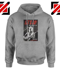 Lets Go Benjamin Orr The Cars Sport Grey Hoodie