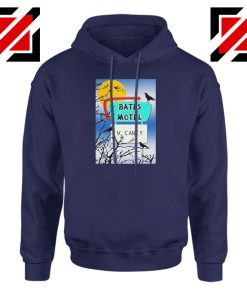 Motel Bates TV Series Cheap Navy Blue Hoodie