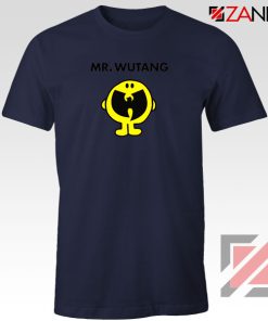 Mr Wutang American Hip Hop Navy Blue Tshirt