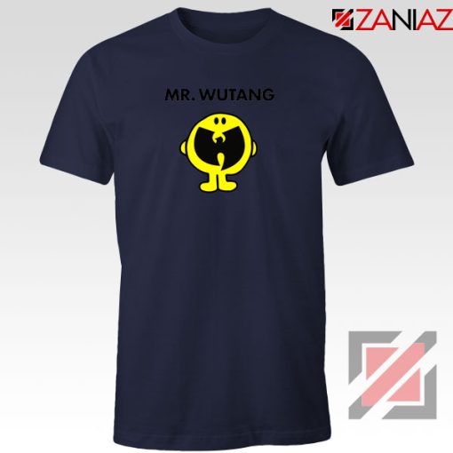 Mr Wutang American Hip Hop Navy Blue Tshirt