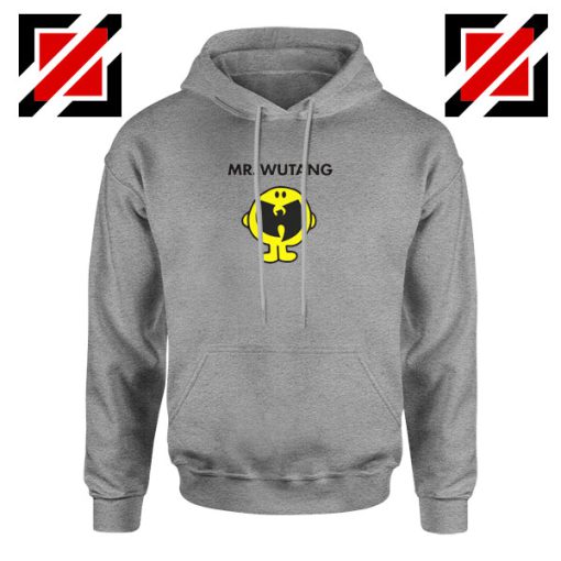 Mr Wutang American Hip Hop Sport Grey Hoodie