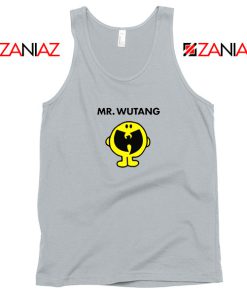 Mr Wutang American Hip Hop Sport Grey Tank Top