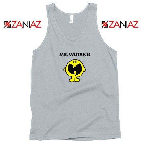 Mr Wutang American Hip Hop Sport Grey Tank Top