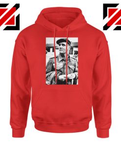 New Elvis Presley US Army Best Red Hoodie