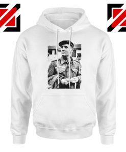 New Elvis Presley US Army Best White Hoodie