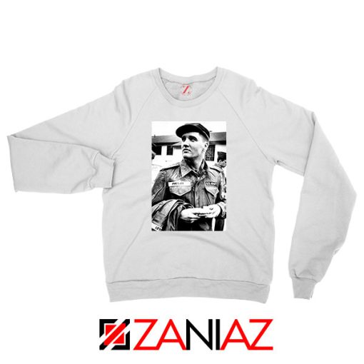 New Elvis Presley US Army White Sweatshirt