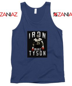 Nice Iron Mike Boxer MMA Navy Blue Tank Top